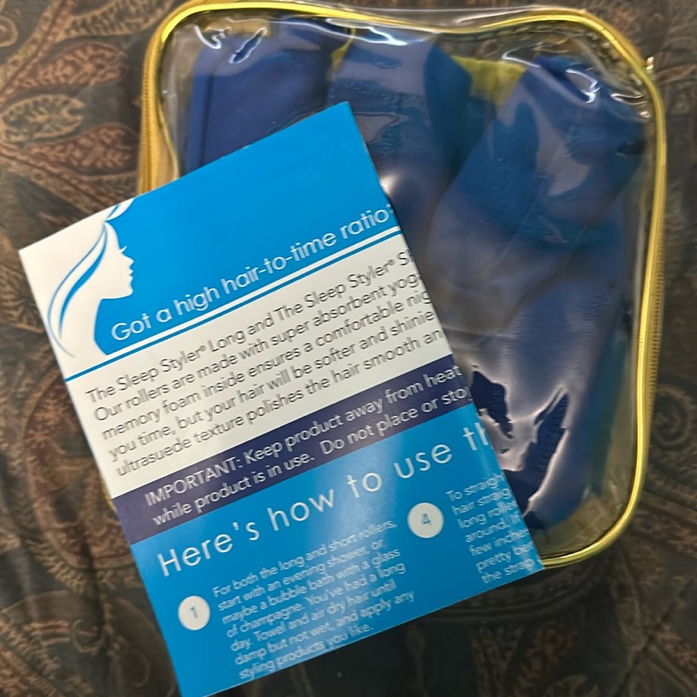 Sleep Styler hair rollers